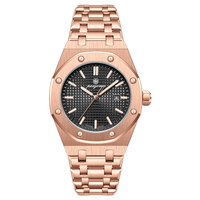 Achteckige Automatikuhr