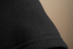 Premium Black Fabric Macro